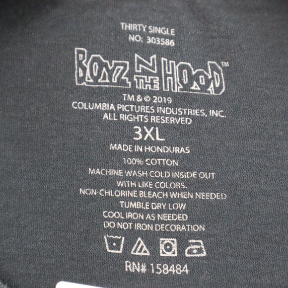Boys N The Hood Shirt Mens 3XL Black Short Sleeve Crew Neck Pullover T Shirt - Picture 3 of 16